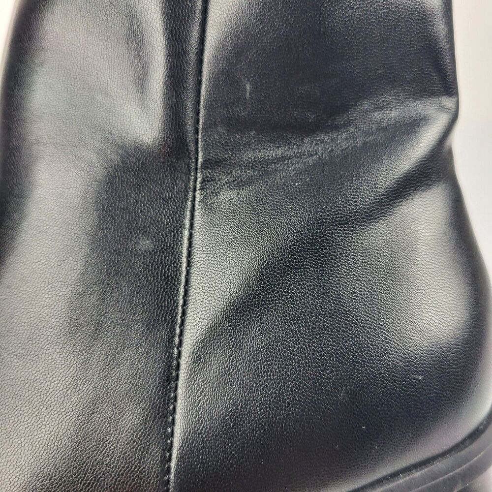 BP Loren Women's Pointy Toe Ankle Boots Black Zip Size 7M - Picture 4 of 12